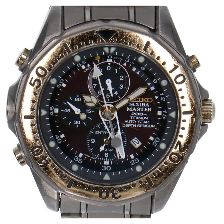 楽天市場】SEIKO セイコー SCUBA MASTERスキューバマスター 7K52-6A00 