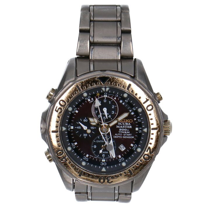 楽天市場】SEIKO セイコー SCUBA MASTERスキューバマスター 7K52-6A00 