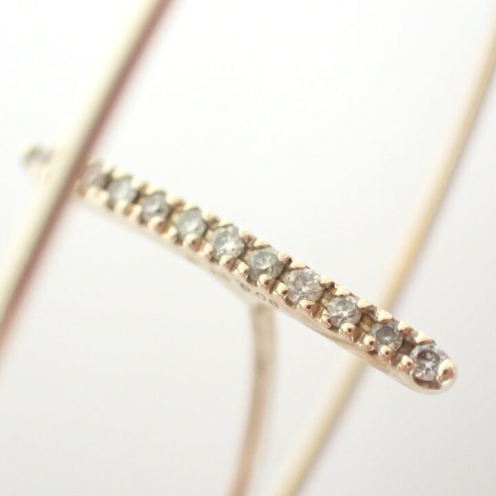 楽天市場】Hirotaka ヒロタカ GS05KDEB Gossamer Floating Diamond Bar 
