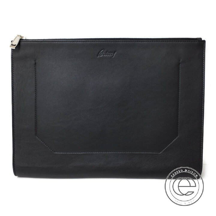 楽天市場】Brioni ブリオーニ レザードキュメントケース/ クラッチ  