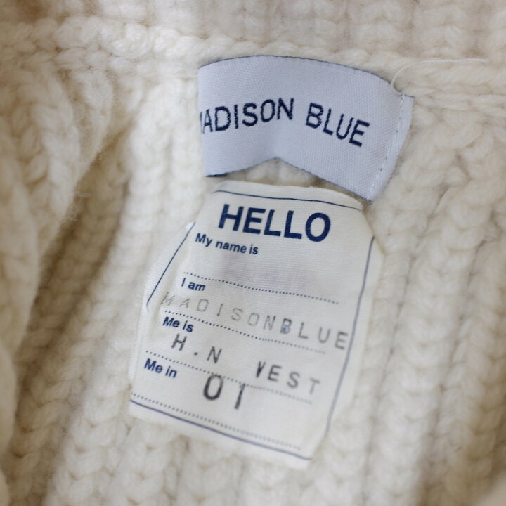 楽天市場】MADISON BLUE マディソンブルー MB14AW10-2 ウール 
