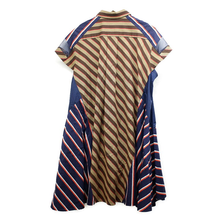 楽天市場】sacai サカイ 【18年製☆】18-04136 ストライプ/メッシュ 