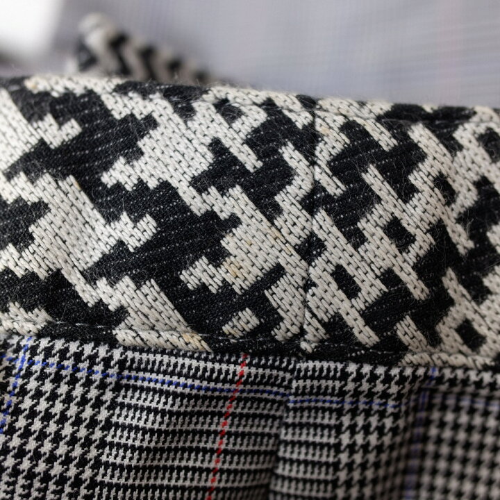 楽天市場】sacai サカイ グレンチェックxプリーツ ラップ スカート 1  