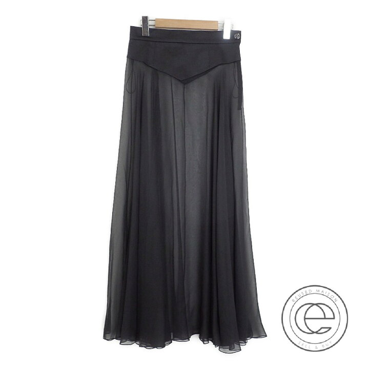 楽天市場】CHANEL シャネル 国内正規 18年 P59138V40206 MUSLIN SKIRT  