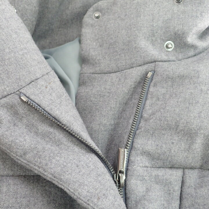 楽天市場】ANTEPRIMA アンテプリマ ウール ダウンコート42 グレー  