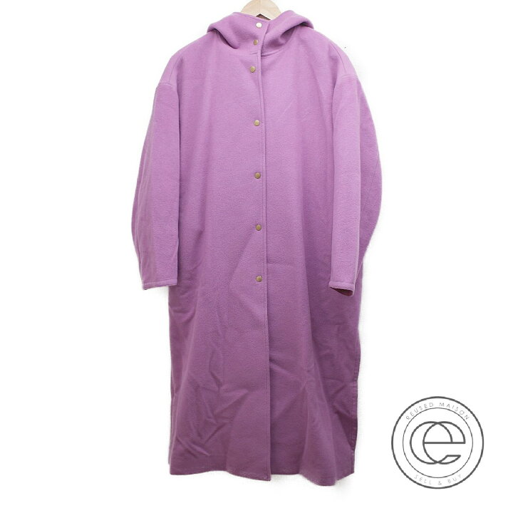 楽天市場】yori ヨリ 18AW YR1825-083AT ライトウール フード コート  