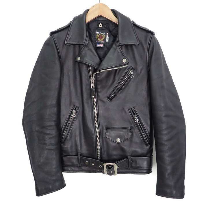 美品/希少サイズ】schott ショット 613UST ライダースジャケット
