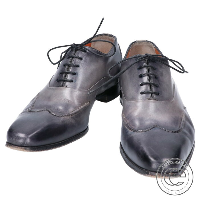 楽天市場】SANTONI サントーニ 15477 グラデーションレザー ウィング 