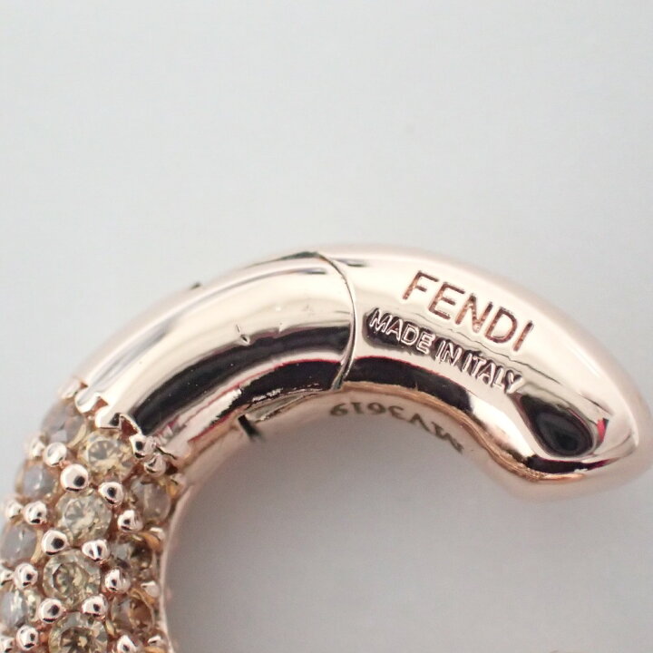 楽天市場】FENDI フェンディ フェンディウープス クリスタルイヤーカフ 
