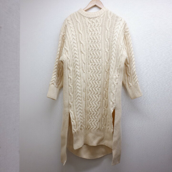 楽天市場】HYKE ハイク 192-11175-013 fisherman sweater dress  