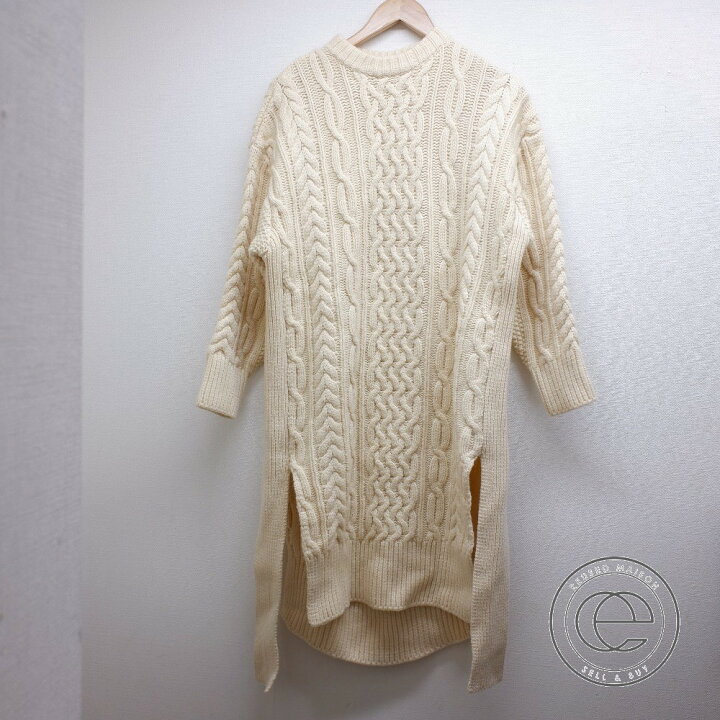 楽天市場】HYKE ハイク 192-11175-013 fisherman sweater dress 