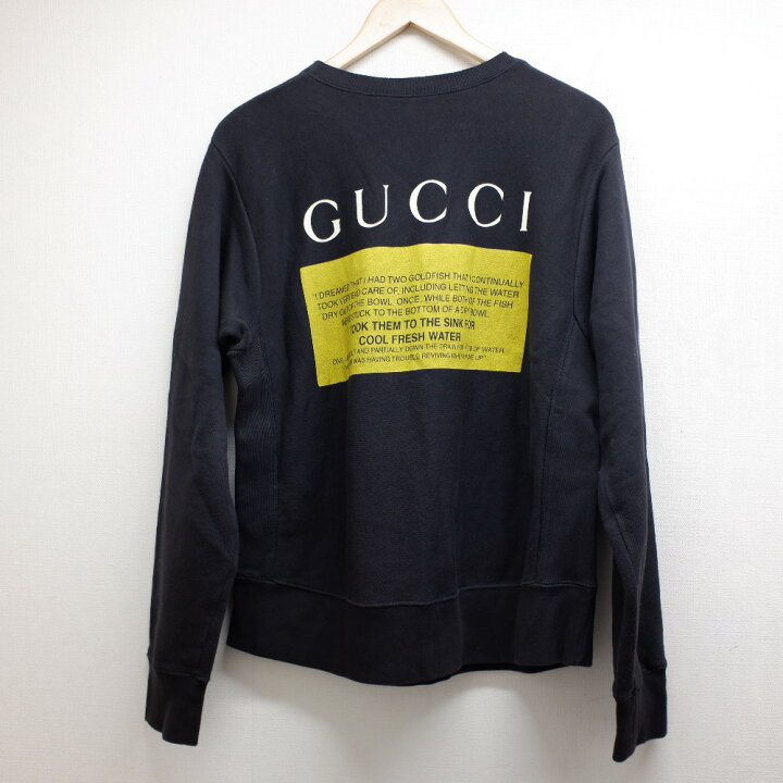 楽天市場】GUCCI グッチ 国内正規 475373 X3I36 PRINTED SWEATSHIRT  