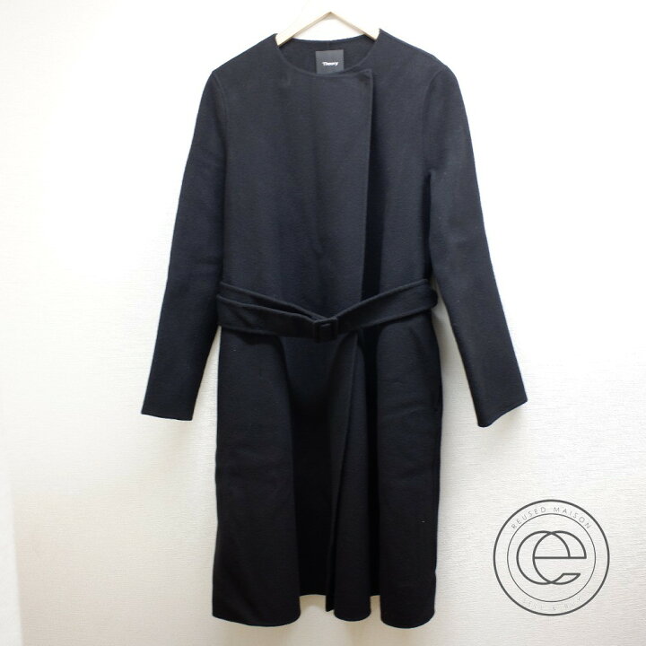 楽天市場】Theory セオリー 19AW New Divide Luxe Cloak Coat DF  
