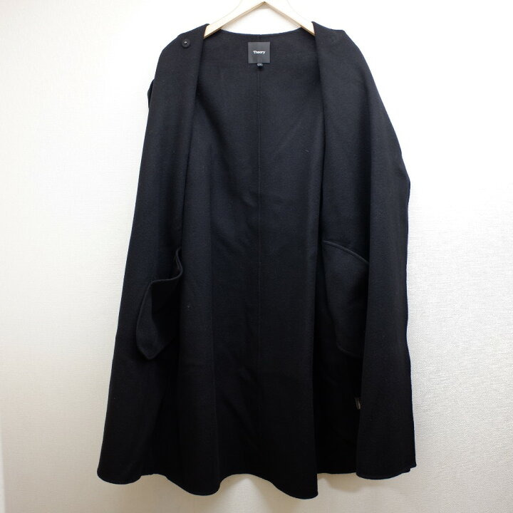 楽天市場】Theory セオリー 19AW New Divide Luxe Cloak Coat DF  