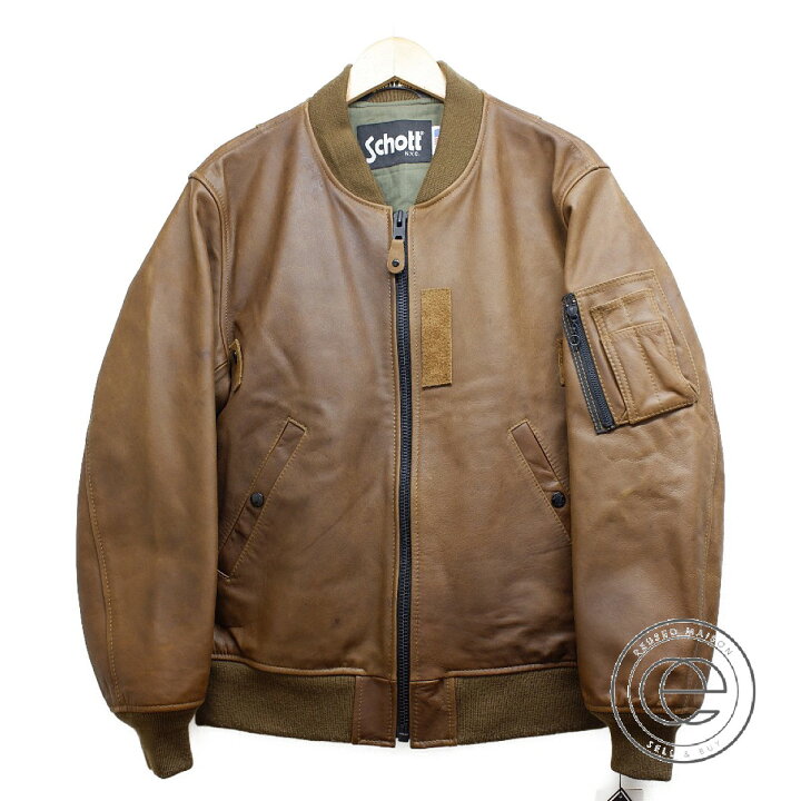 楽天市場】SCHOTT ショット 【国内正規◇】3161052 牛革 レザーMA-1