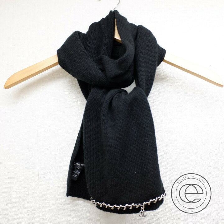 楽天市場】CHANEL シャネル カシミヤ100％ ココマーク/チェーン  