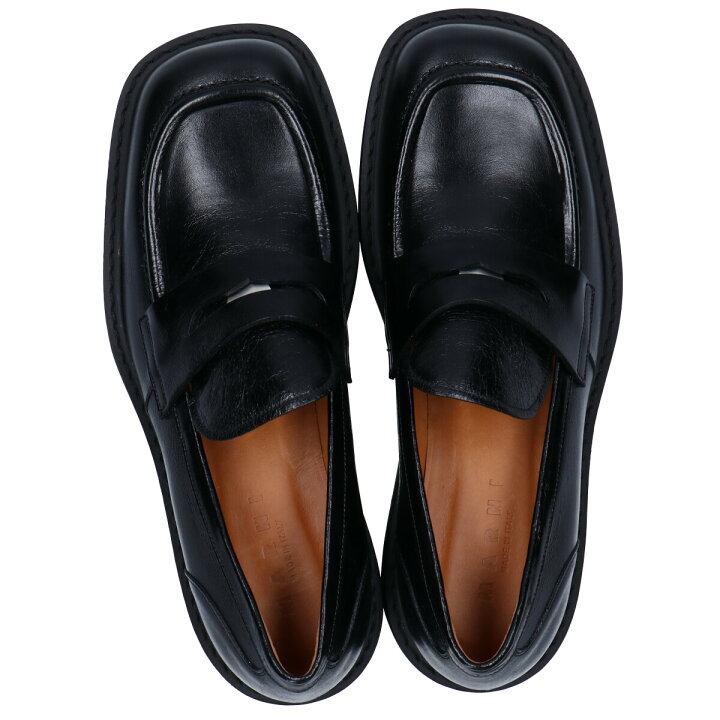 楽天市場】MARNI マルニ MOMR002502 スクエアトゥ レザーコイン 