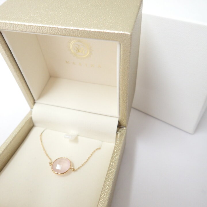 楽天市場】MARIHA マリハ K18YG/ローズクオーツ プリズム ブレスレット  
