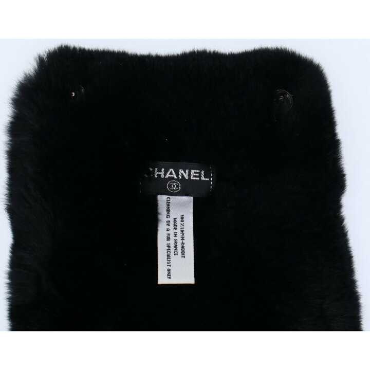 楽天市場】CHANEL シャネル ココマーク ラパンラビットファー ネック  