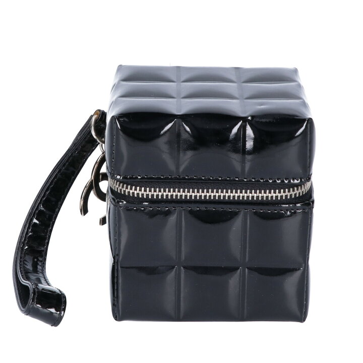 楽天市場】CHANEL シャネル チョコバー パテントレザー キューブ 