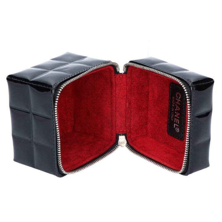 楽天市場】CHANEL シャネル チョコバー パテントレザー キューブ 
