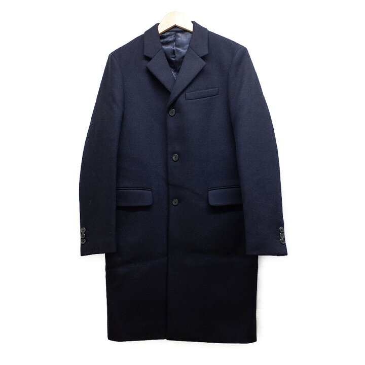 楽天市場】PRADA プラダ 【国内正規☆】ウール チェスター コート 46R  