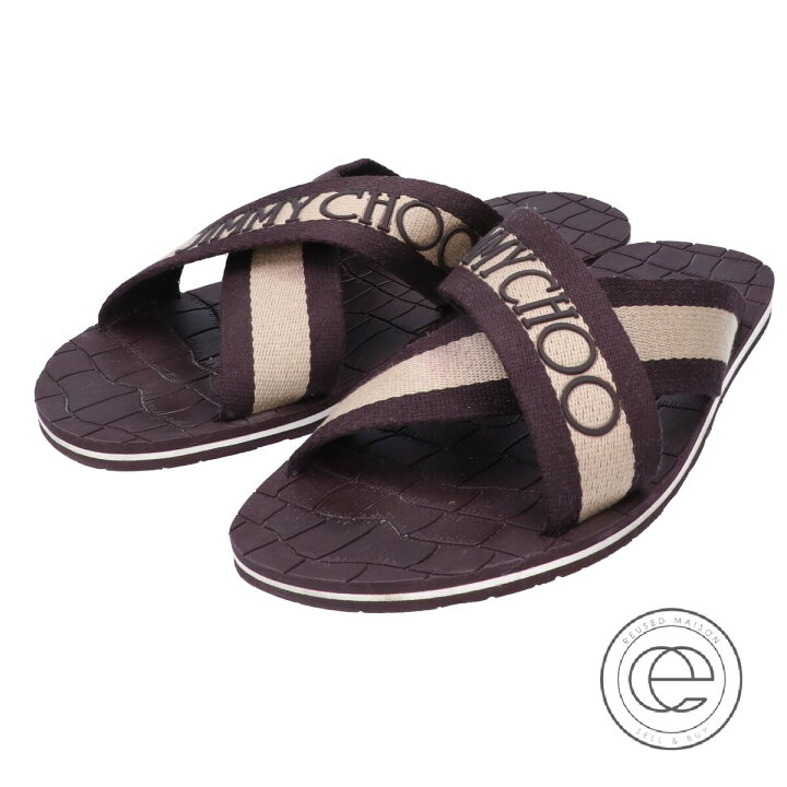 楽天市場】JIMMY CHOO ジミーチュウ CLIVE ロゴクロスストラップ 