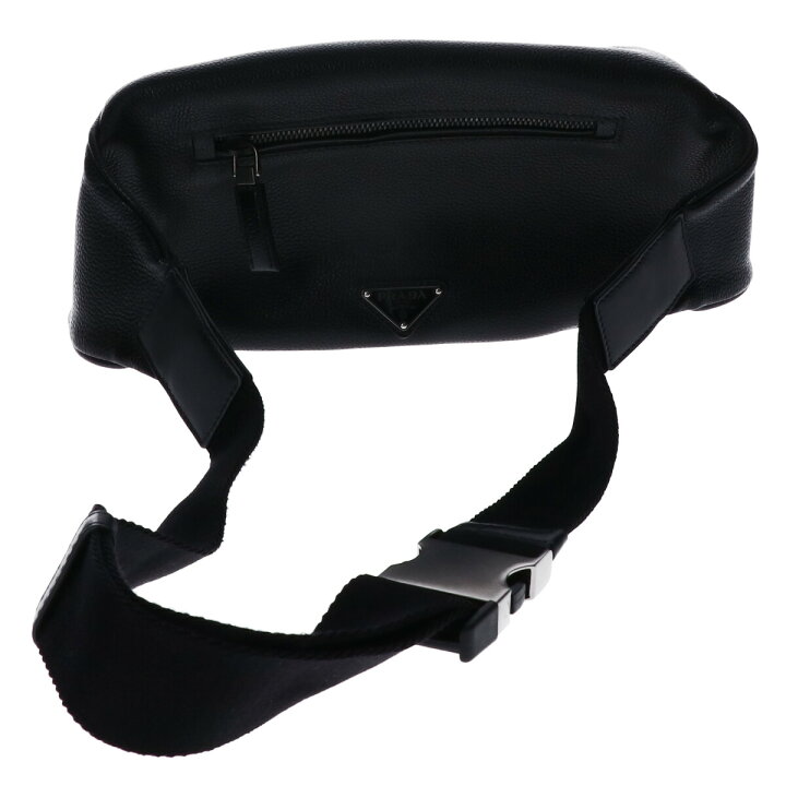 楽天市場】PRADA プラダ 2VL010 TORO レザークロス ボディバッグ NERO  
