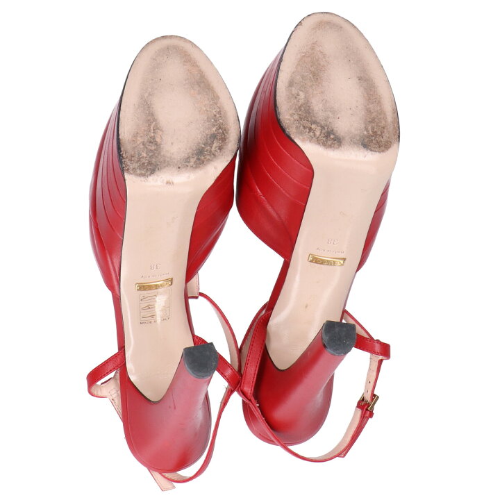 楽天市場】GUCCI グッチ アンクルストラップ プラットフォームサンダル  