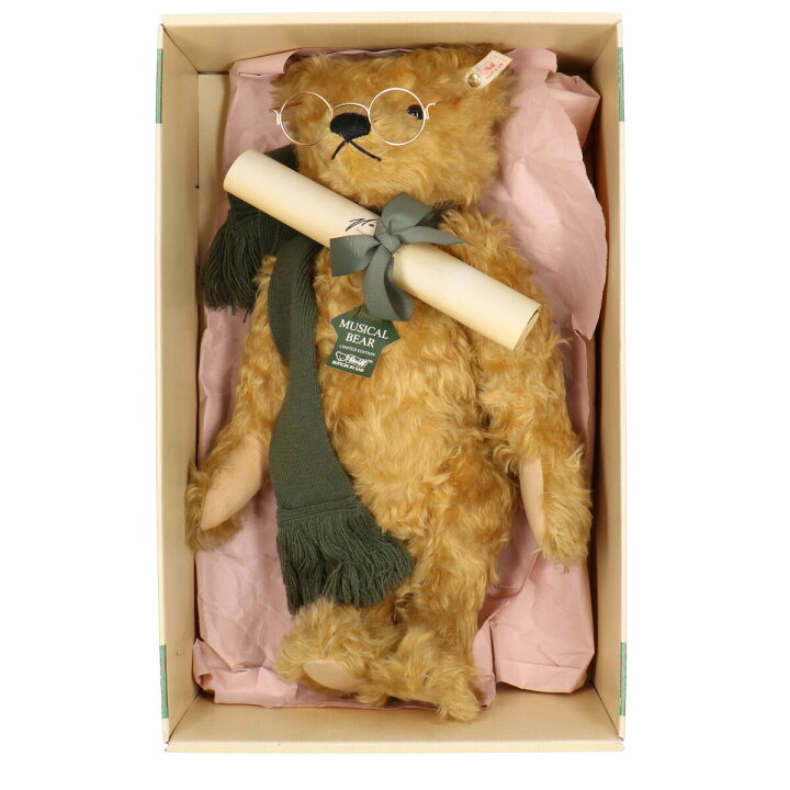楽天市場】Steiff シュタイフ 653162 1996年 HARRODS COLLEGE BEAR  