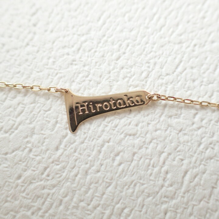 楽天市場】Hirotaka ヒロタカ Gold Long Bar Diamond Necklace ロング 
