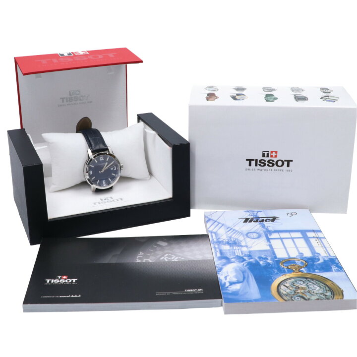 楽天市場】TISSOT ティソ T055410 PRC 200 青文字盤 デイト クオーツ 