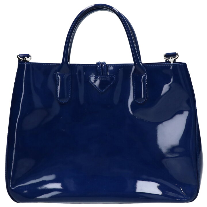 楽天市場】Longchamp ロンシャン ROSEAU ロゾ エナメル 2WAYショルダー 