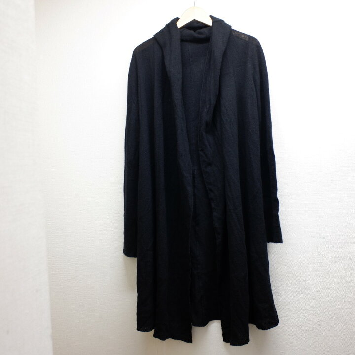 楽天市場】m.a+ エムエークロス オープンフロント フーデッドニット 