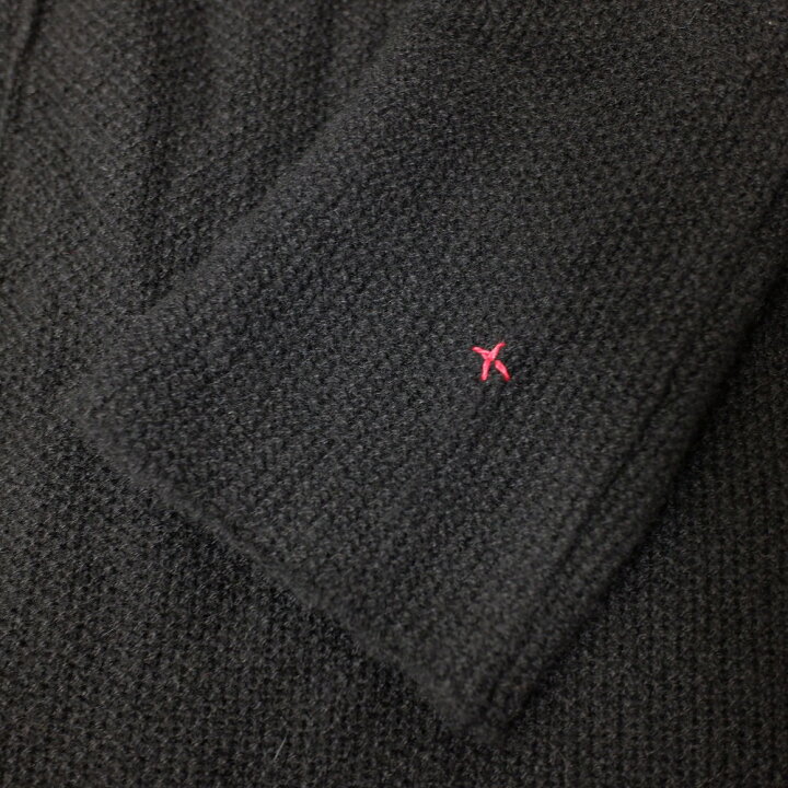 楽天市場】m.a+ エムエークロス オープンフロント フーデッドニット  