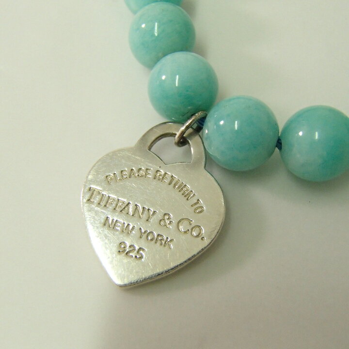 楽天市場】TIFFANY&Co. ティファニー SV925/アマゾナイト リターントゥ  