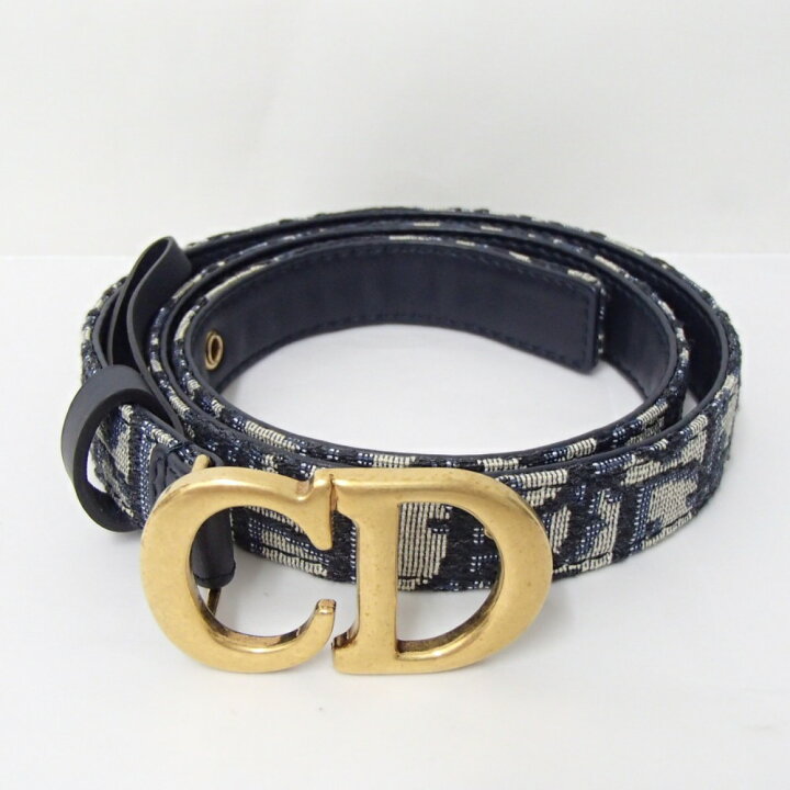 楽天市場】Christian Dior クリスチャンディオール SADDLE ベルト 20mm  