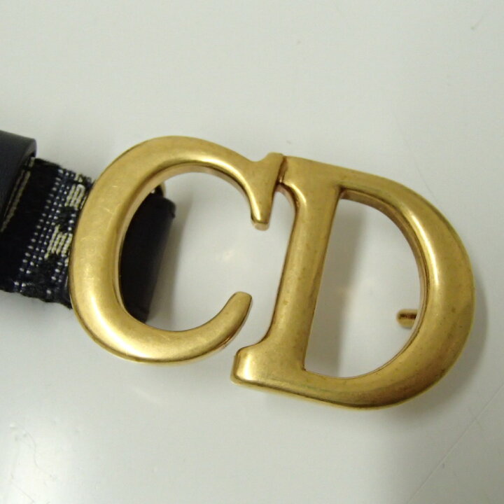 楽天市場】Christian Dior クリスチャンディオール SADDLE ベルト 20mm 