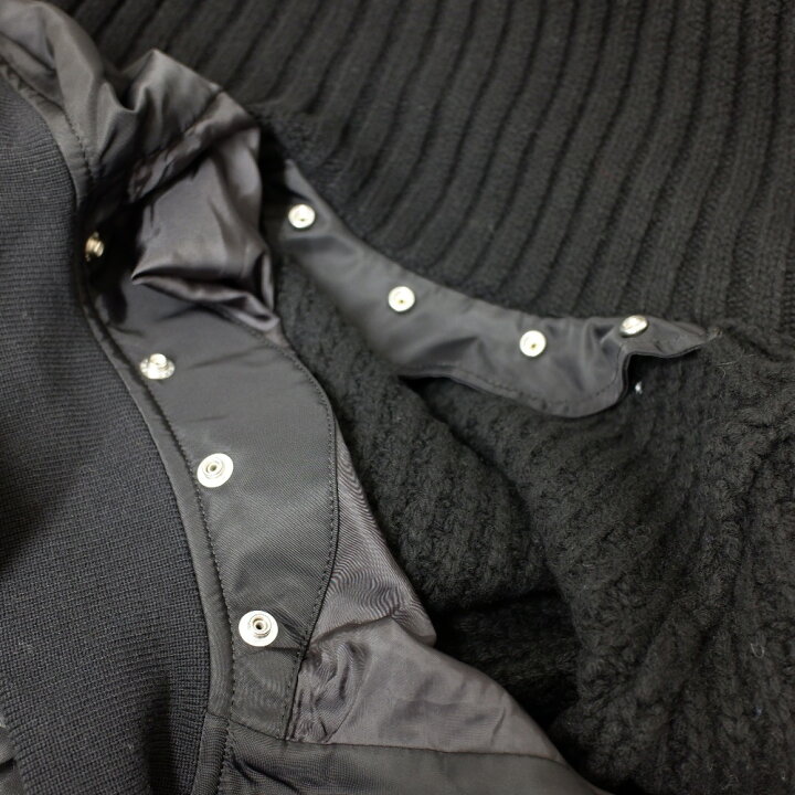 中古】サカイ sacai ス―チングミックス レイヤード ジャケット ロング  