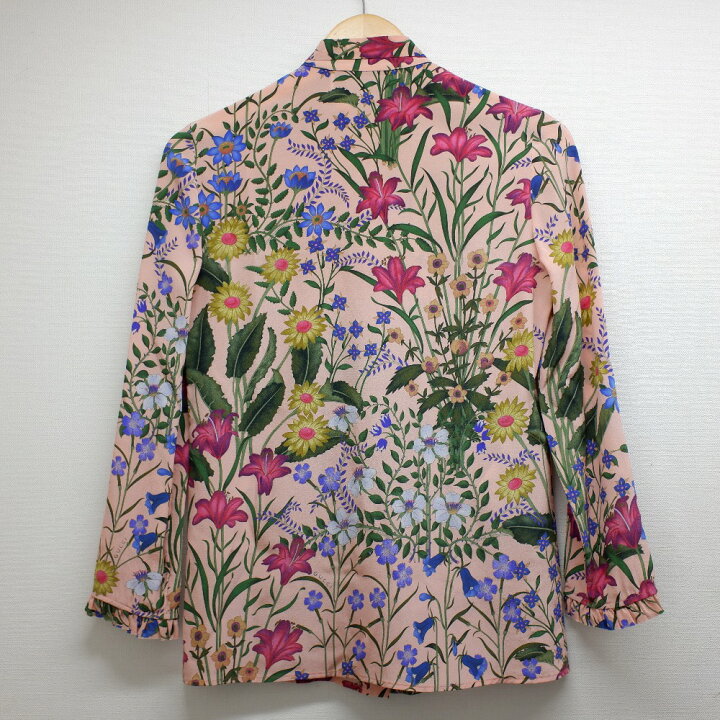 楽天市場】GUCCI グッチ 【国内正規】463258 ZIP52 シルク フローラル  