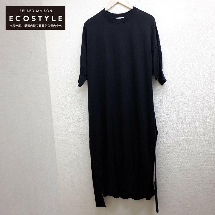 楽天市場】HYKE ハイク 【20SS】11161 CREW NECK COTTON SWEATER DRESS 