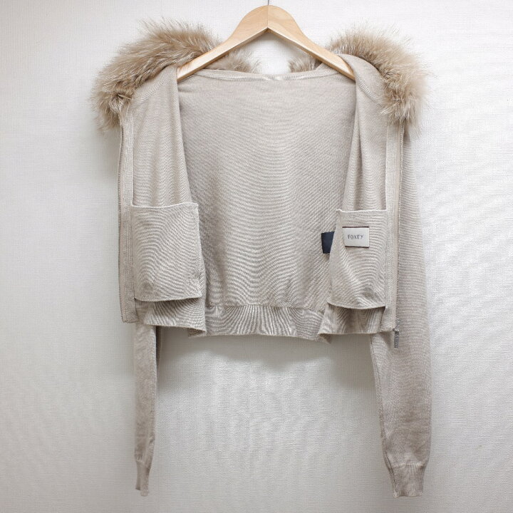 楽天市場】FOXEY フォクシー 37438 カシミヤ/シルク混 フォックス  