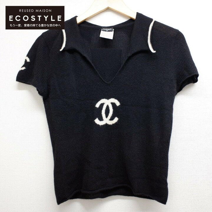 楽天市場】CHANEL シャネル P16732 カシミア100% ココマークニット 