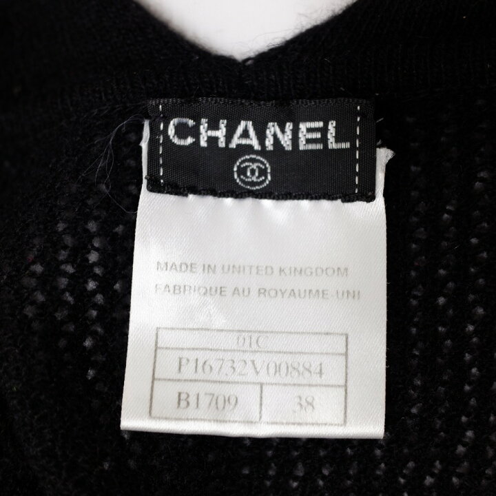 楽天市場】CHANEL シャネル P16732 カシミア100% ココマークニット 