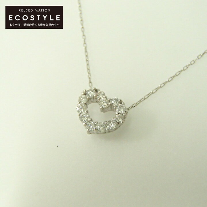 楽天市場】VERITE ベリテ ダイヤモンド ハート ネックレス 0.15ct 