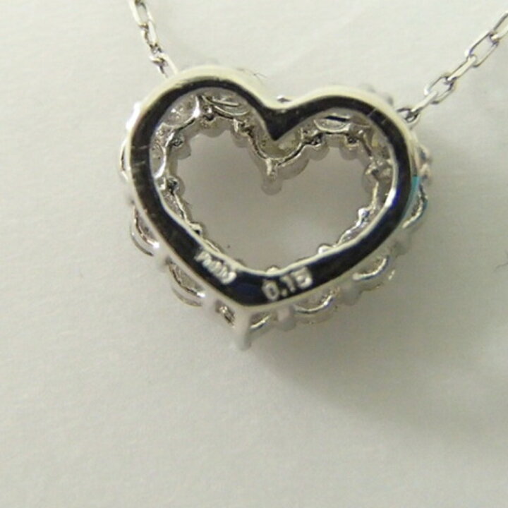 楽天市場】VERITE ベリテ ダイヤモンド ハート ネックレス 0.15ct 