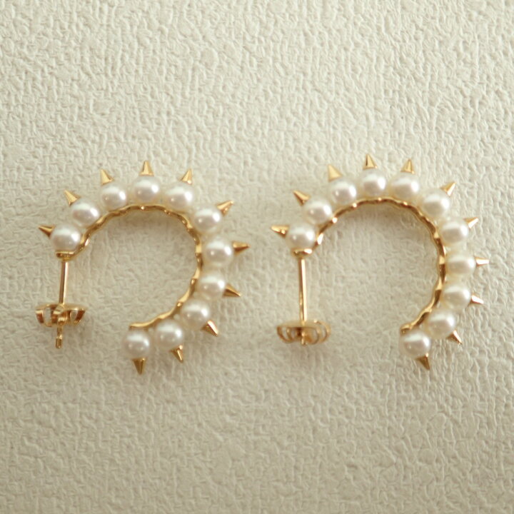 楽天市場】TASAKI タサキ K18YG danger tribe Earrings デインジャー 