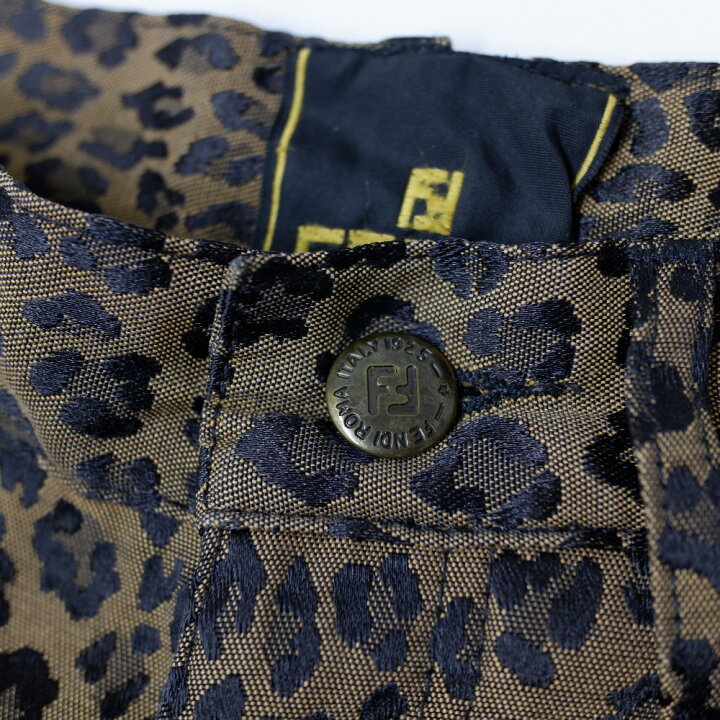 楽天市場】FENDI フェンディ レオパード柄 ロングパンツ/ ボトムス 27 