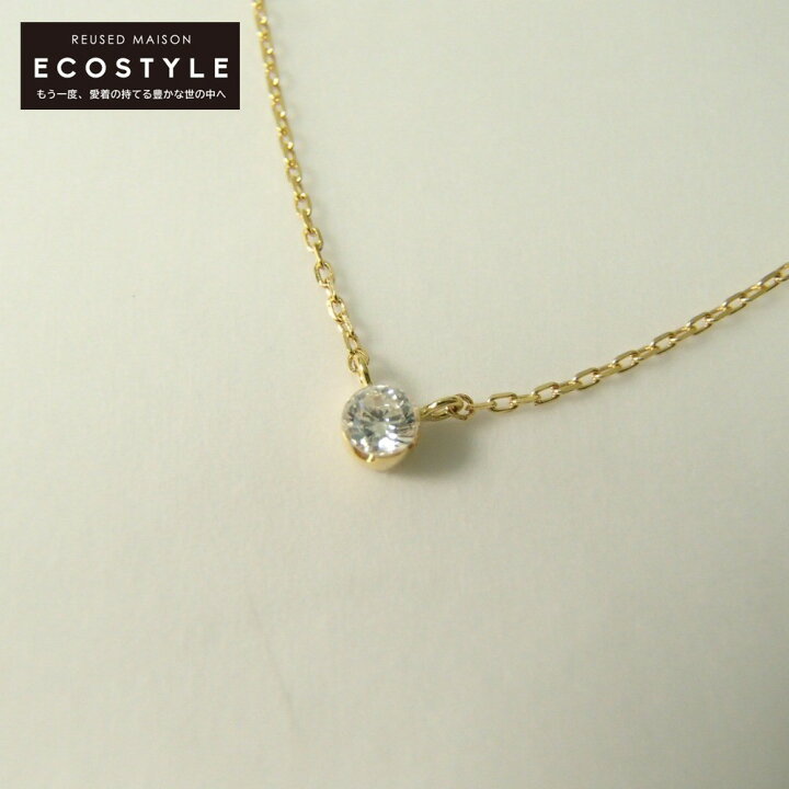 楽天市場】Ahkah Blanc アーカーブラン K18YG/1Pダイヤモンド 0.05ct 