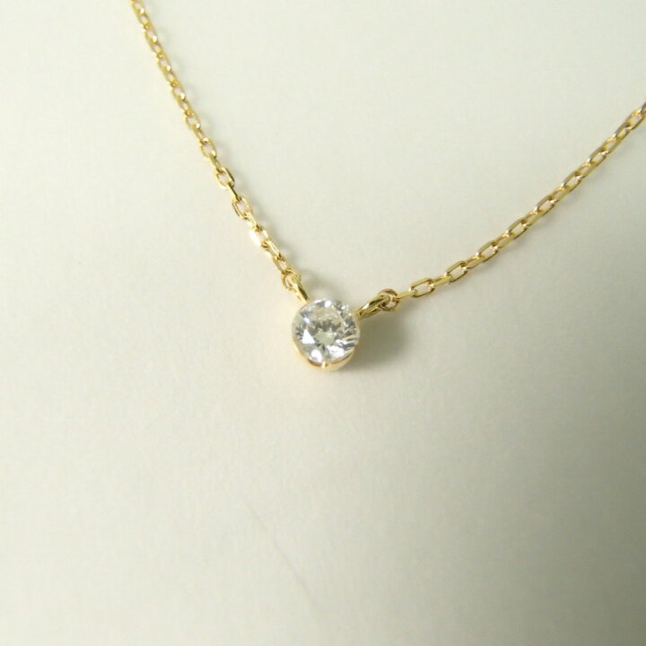 楽天市場】Ahkah Blanc アーカーブラン K18YG/1Pダイヤモンド 0.05ct 